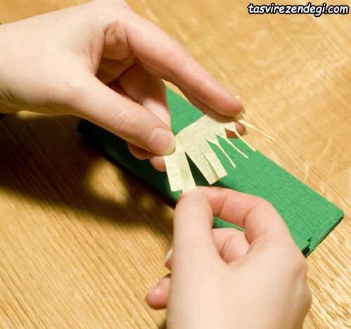 آموزش گلسازی با کاغذ, ساخت شکوفه گیلاس