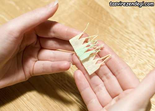 آموزش گلسازی با کاغذ, ساخت شکوفه های گیلاس