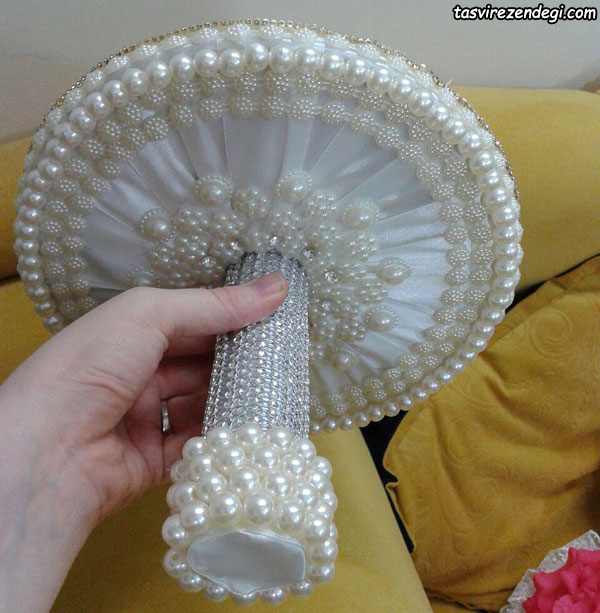 آموزش ساخت دسته گل عروس