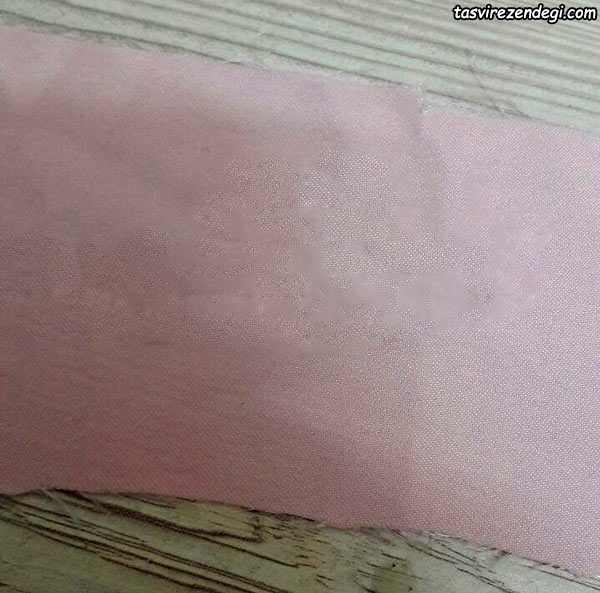 تزیین لباس با گل پارچه ای