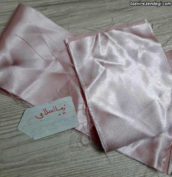 آموزش ساخت گل پارچه ای