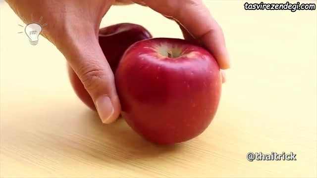 تزیین میوه به شکل ماهی 