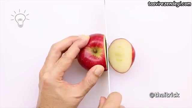 تزیین میوه به شکل ماهی 