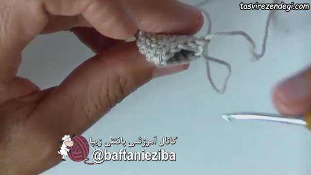 آموزش بافت لاکپشت با قلاب