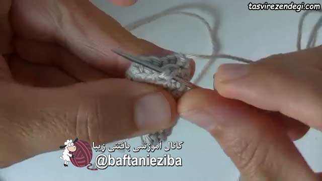 آموزش عروسک بافی , بافت لاک پشت کوچک قلاب بافی آموزش بافت لاکپشت با قلاب