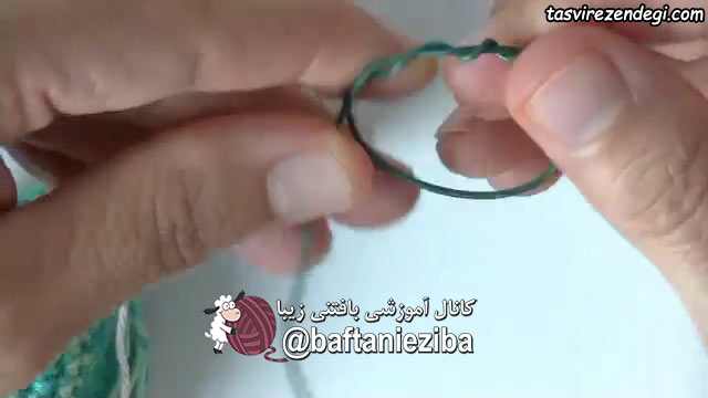 آموزش بافت عروسک لاک پشت