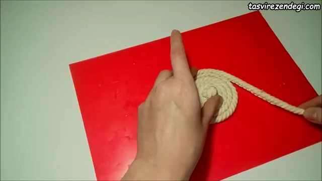 ساخت ظرف با طناب