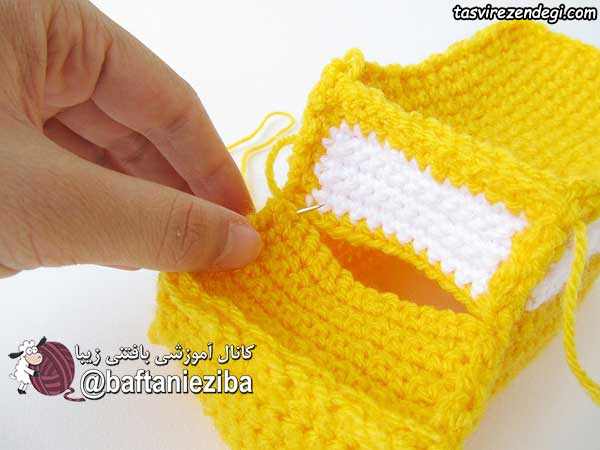 آموزش بافت ماشین قلاب بافی