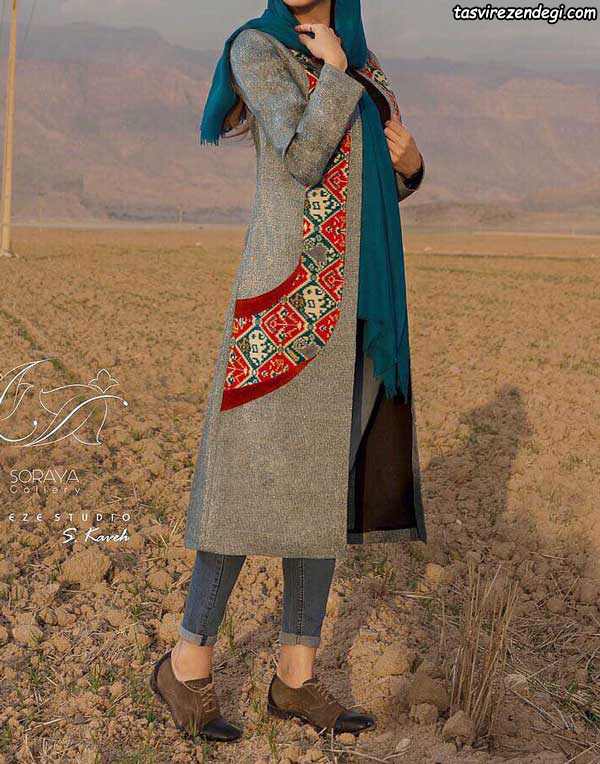 مدل مانتو پاییزه سنتی