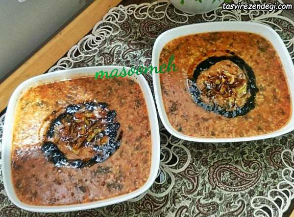آش گوجه فرنگی تبریز