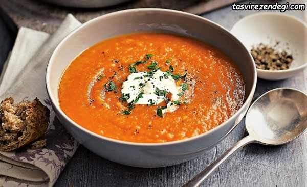 آش گوجه فرنگی تبریز