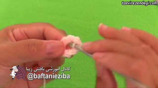 آموزش بافت هدبند با قلاب