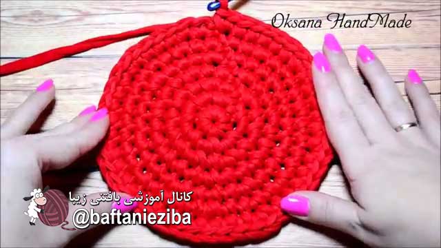 آموزش بافت سبد تریکو