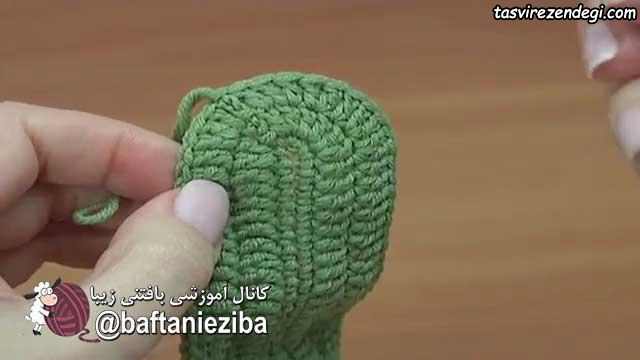 آموزش بافت پاپوش زنانه قلاب بافی 
