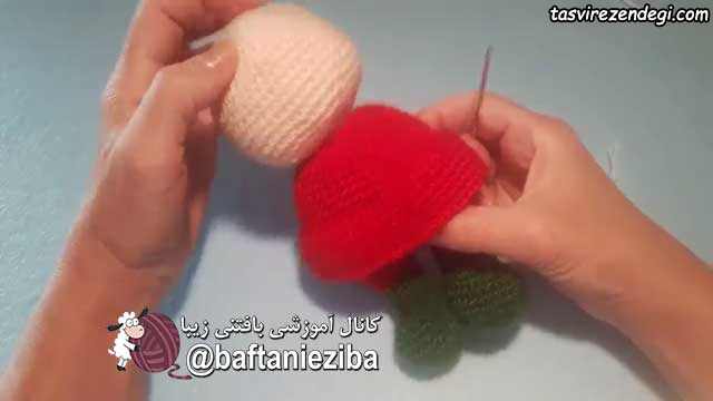 آموزش بافت عروسک بابانوئل