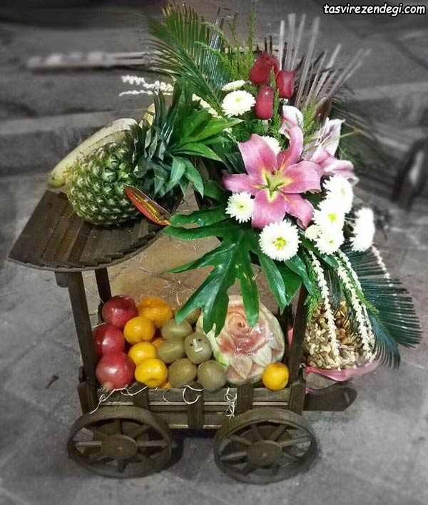 تزیین هدیه شب چله عروس