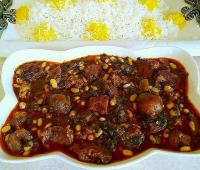 خورش تره کردی خوشمزه و مجلسی رقیب قرمه سبزی