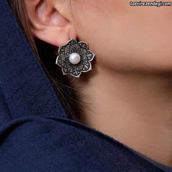 مدل گوشواره جدید قلمزنی 