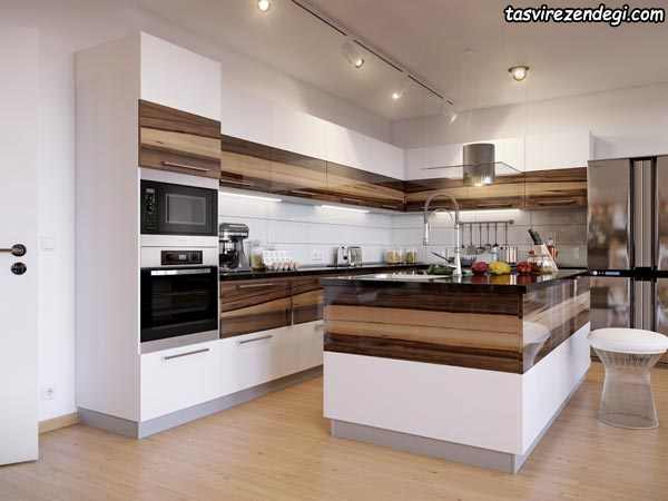 ۷۰ مدل کابینت آشپزخانه ۲۰۲۰ | طراحی و دکوراسیون آشپزخانه مدرن • مجله ...