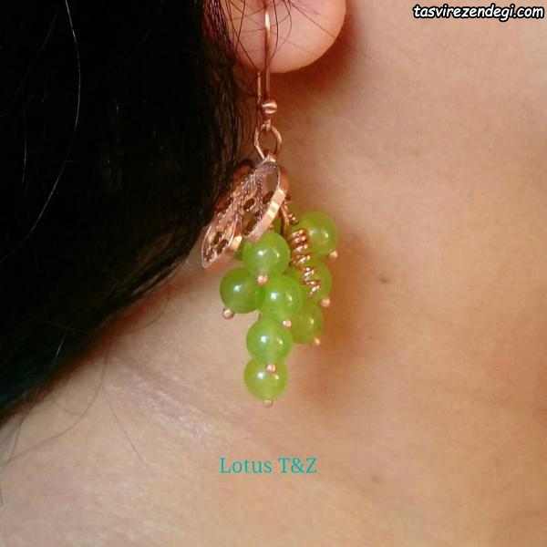 مدل گوشواره نقره ملیله دست ساز
