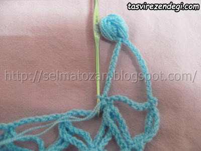 آموزش بافت شال تور ستاره ای 