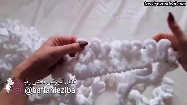 آموزش بافت کوسن ستاره