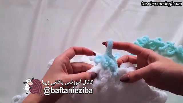 آموزش بافت کوسن ستاره