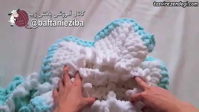 بافت کوسن ستاره ای با انگشت