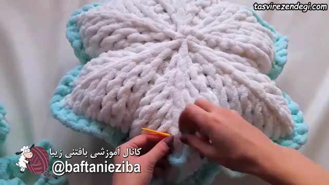 بافت کوسن ستاره ای با انگشت