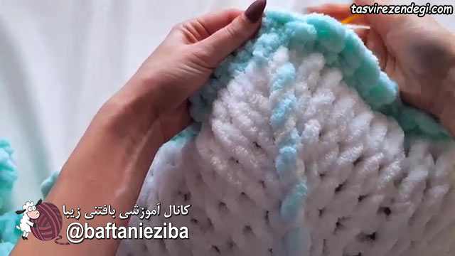 بافت کوسن ستاره ای با انگشت