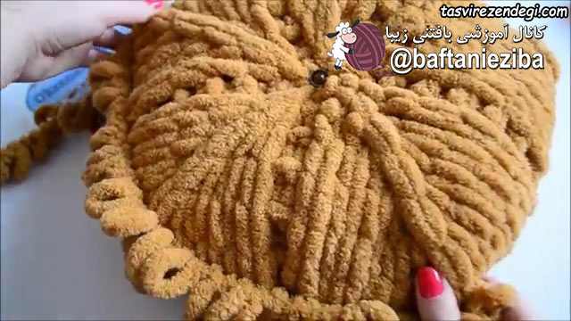 آموزش بافت کوسن ستاره ای 