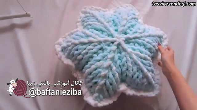 کوسن ستاره کاموا آلیز پفی