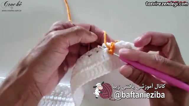 بافت پادری قلاب بافی دو رویه
