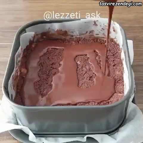 کیک موزاییک لیدی فینگر
