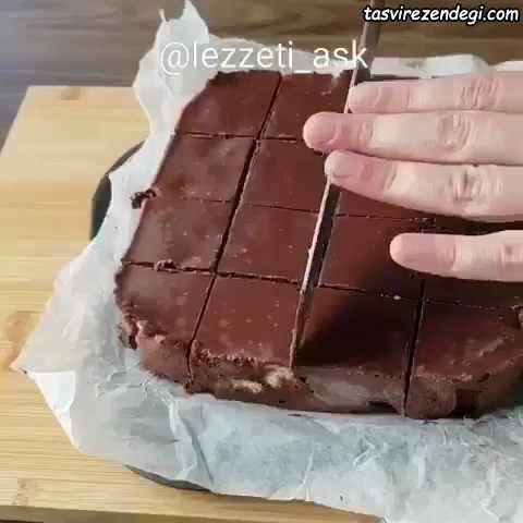 کیک موزاییک لیدی فینگر