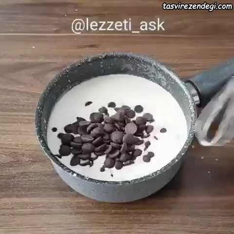 کیک موزاییک لیدی فینگر