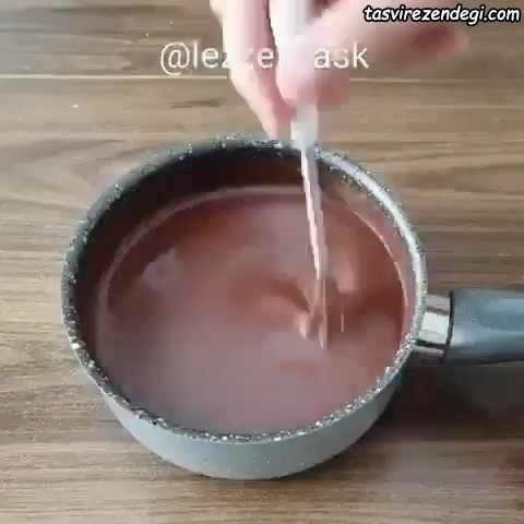 کیک موزاییک لیدی فینگر