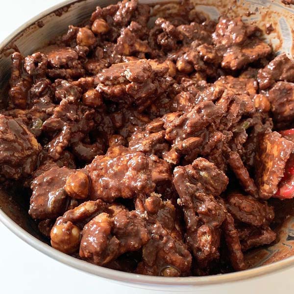 مواد کیک موزاییکی 