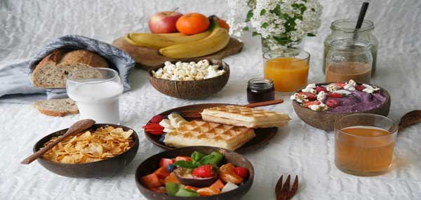 میز صبحانه کامل
