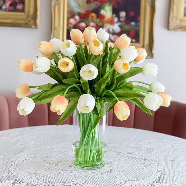 گلدان گل لاله گلبهی