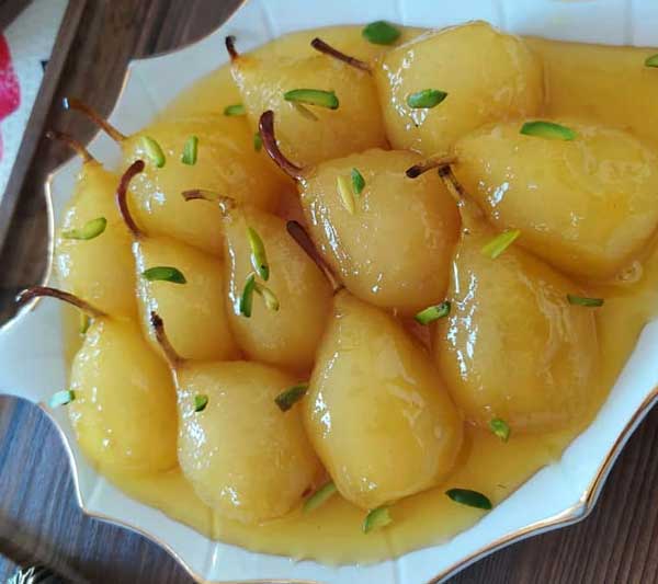 کمپوت گلابی