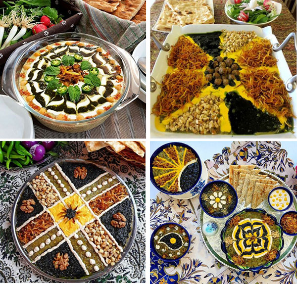 لیست غذاهای ایرانی آش 