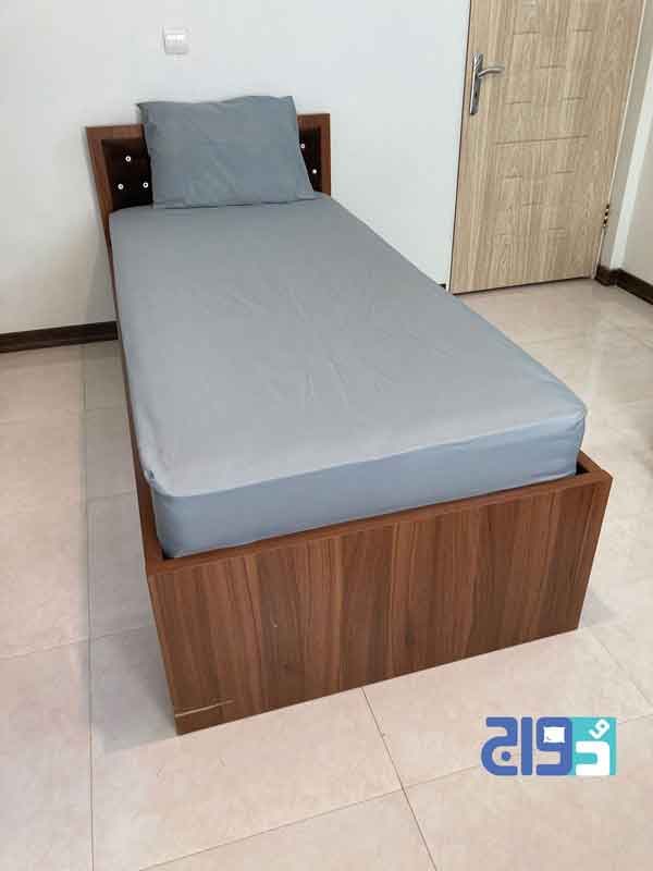 خرید روتختی کشدار طوسی رنگ