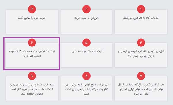 تخفیف دیجی کالا