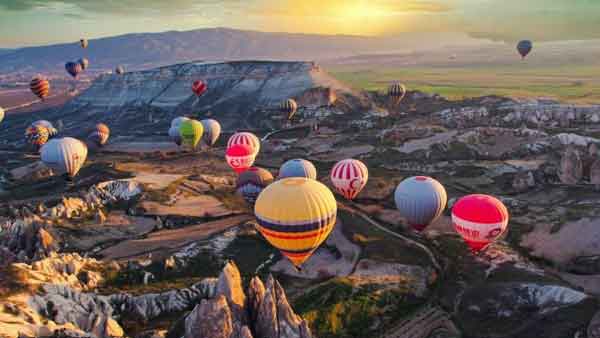 بالون سواری در ترکیه