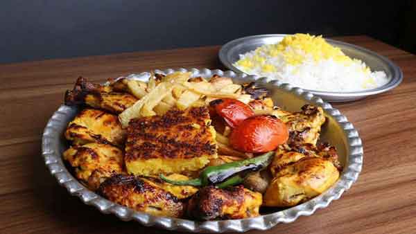چلو جوجه کباب