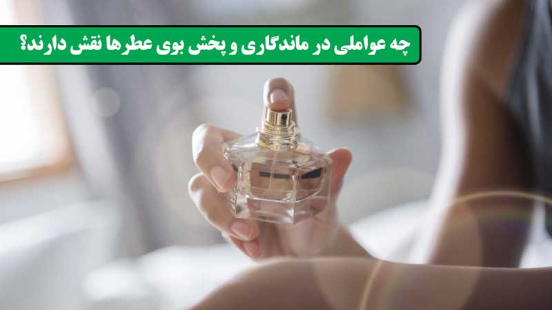 چه عواملی در ماندگاری و پخش بوی عطرها نقش دارند - چگونه ماندگاری عطر را دو برابر کنیم - افزایش ماندگاری عطرها - درین عطر