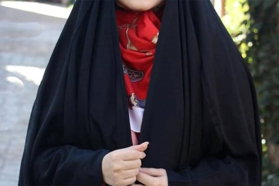 چادر مشکی بدون چروک و مرتب