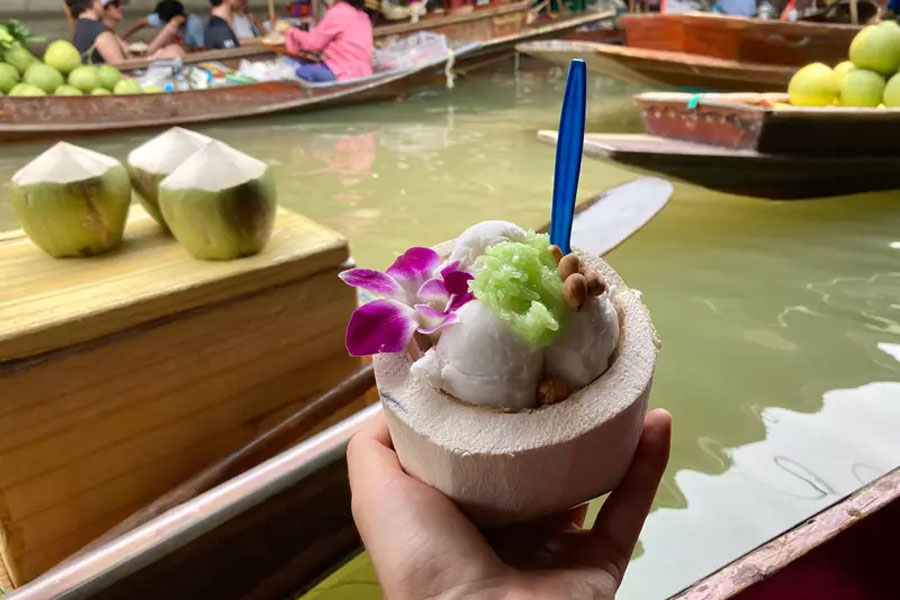 بازار شناور خلانگ لات مایوم Khlong Lat Mayom Floating Market