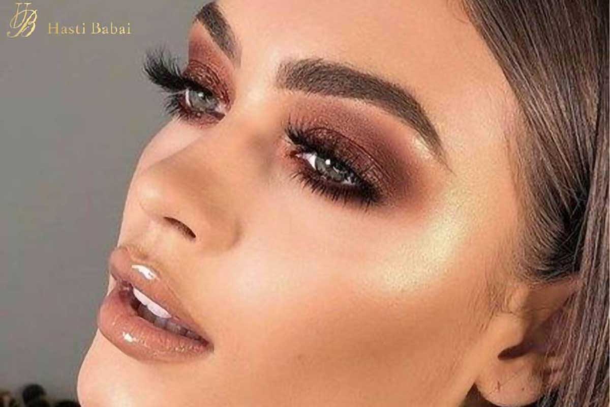 میکاپ اسموکی و اروپایی صورت